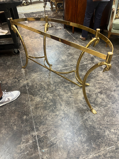 Hollywood Regency Maison Jansen Style Demilune