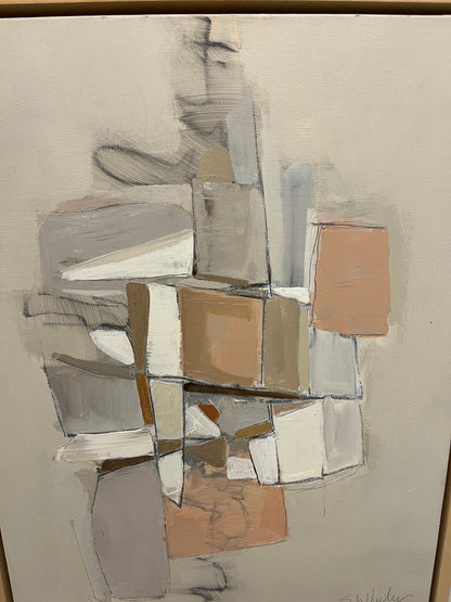 Original Oil on Canvas "Terracotta II" by Stephanie Wheeler