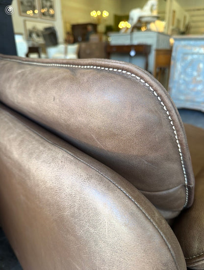 Pair of De Sede DS-61 Leather Lounge Chairs