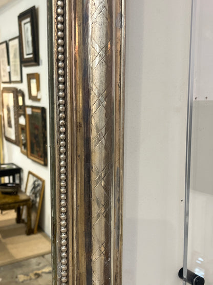 Antique Gilt Silver Louis Philippe Mirror