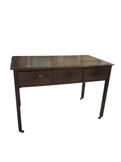 19th Century Georgian Carved Library Table