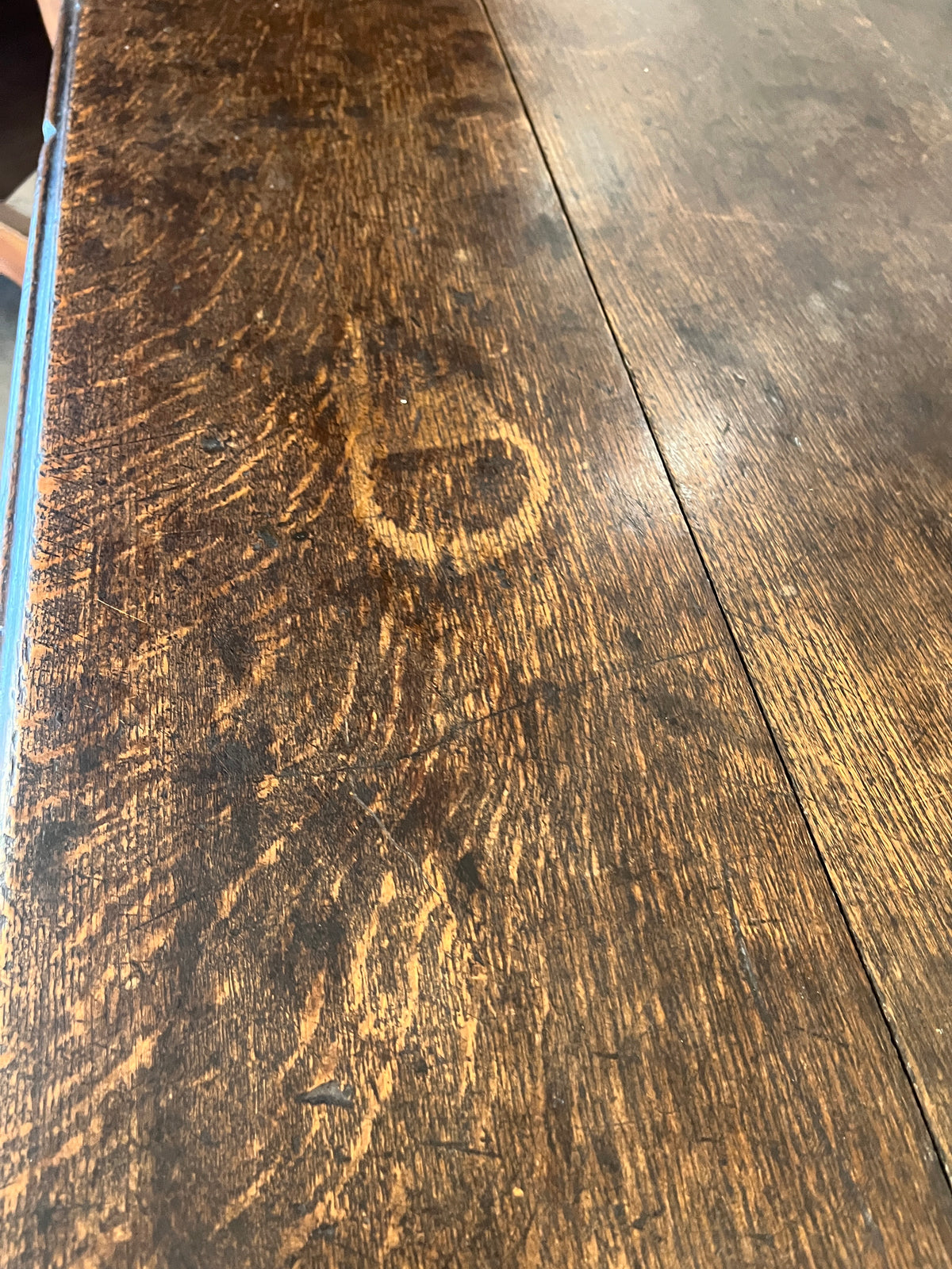 19th Century Georgian Carved Library Table