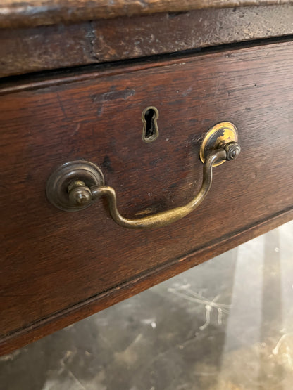 19th Century Georgian Carved Library Table