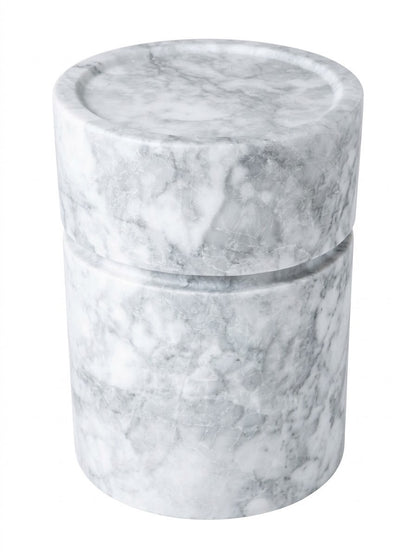 Contemporary Solid Marble Side Table / Pedestal