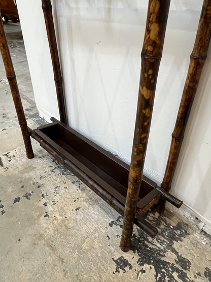 Antique Burnt Bamboo Hall Tree